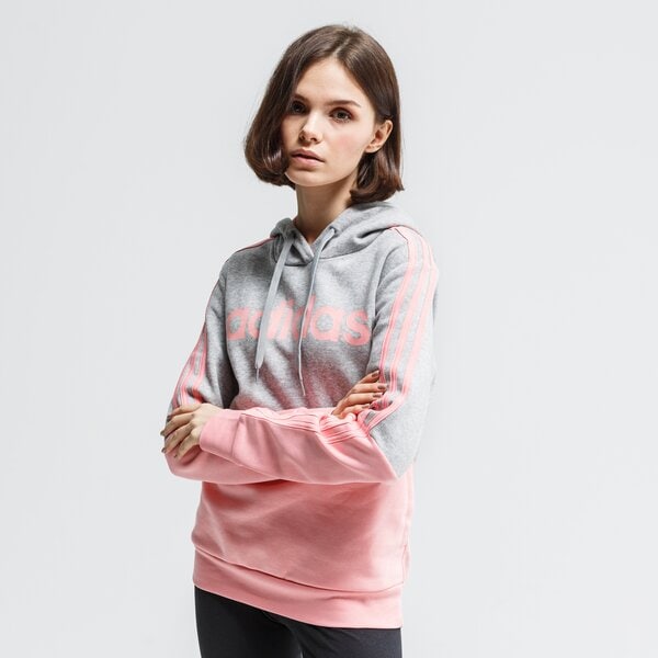 Bluza damska ADIDAS BLUZA Z KAPTUREM W E CB HD SWT fl9208 kolor szary
