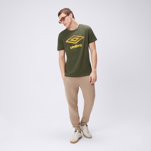 Koszulka męska UMBRO T-SHIRT UMBRO GRAPHICS GREEN ul325tsm02006 kolor khaki