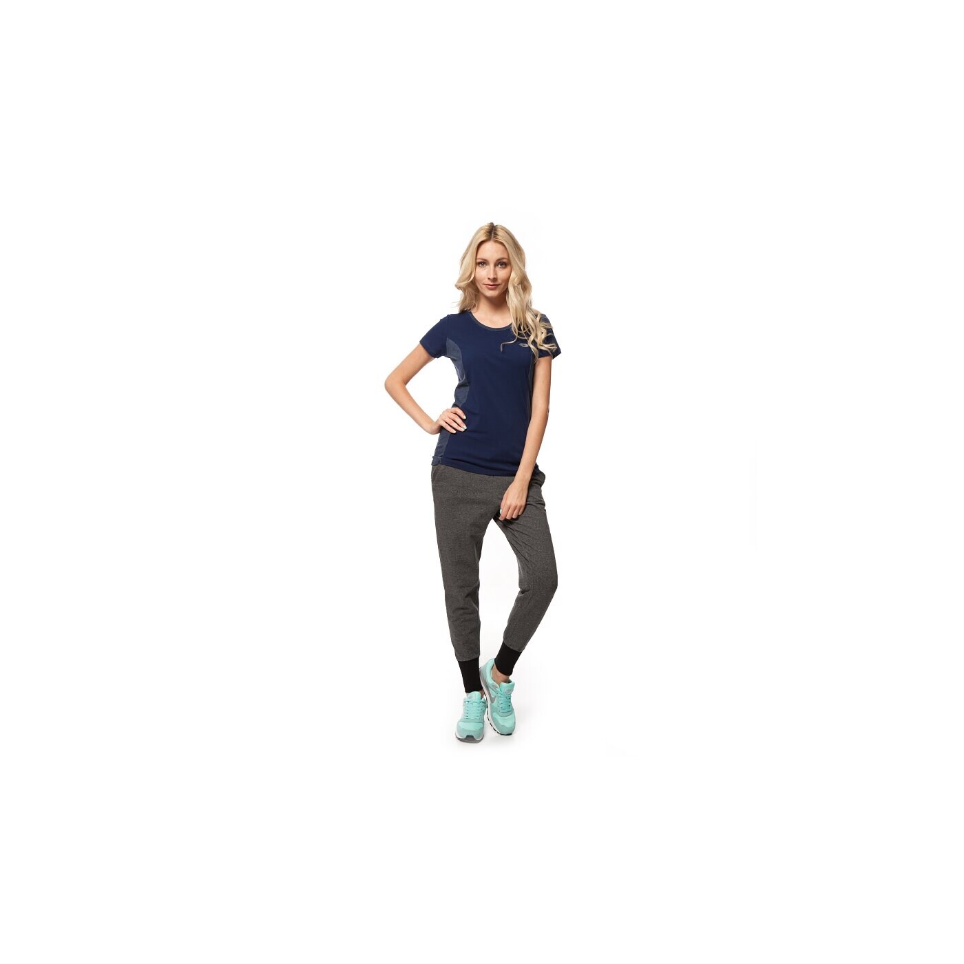 Koszulka damska LOTTO T-SHIRT FAITH STC r7170 kolor granatowy