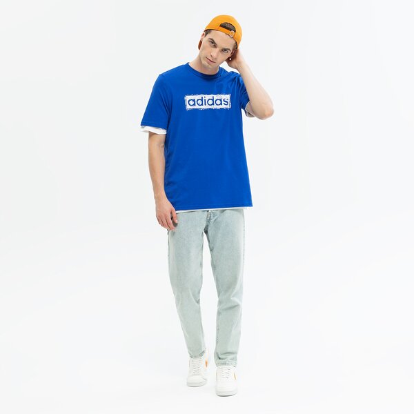 Koszulka męska ADIDAS T-SHIRT SS M SKT LIN G T hk9174 kolor niebieski