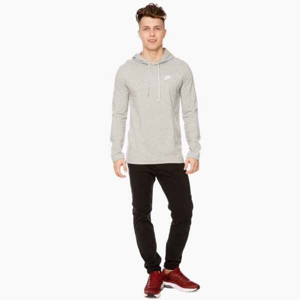 Bluza męska NIKE BLUZA M NSW HOODIE PO 807249063 kolor szary