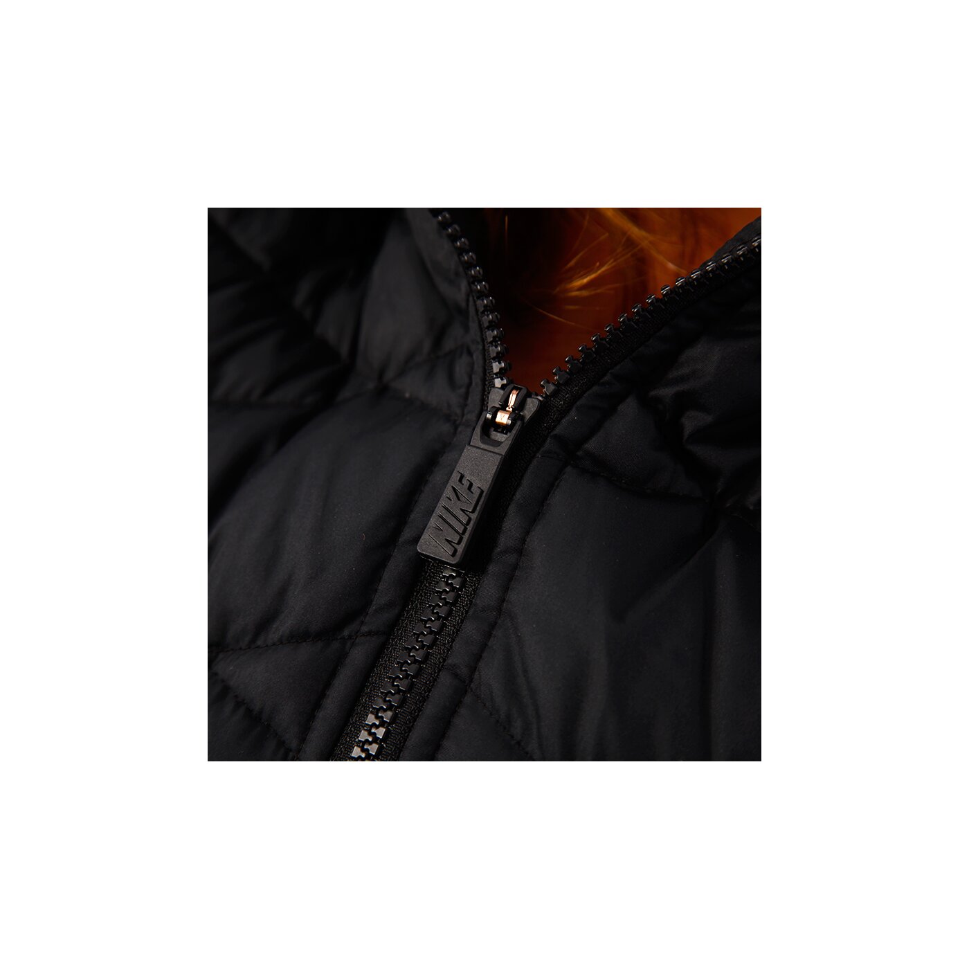 Kurtka zimowa damska NIKE KURTKA FIELD PARKA - 550 HOODED 546058010 kolor czarny