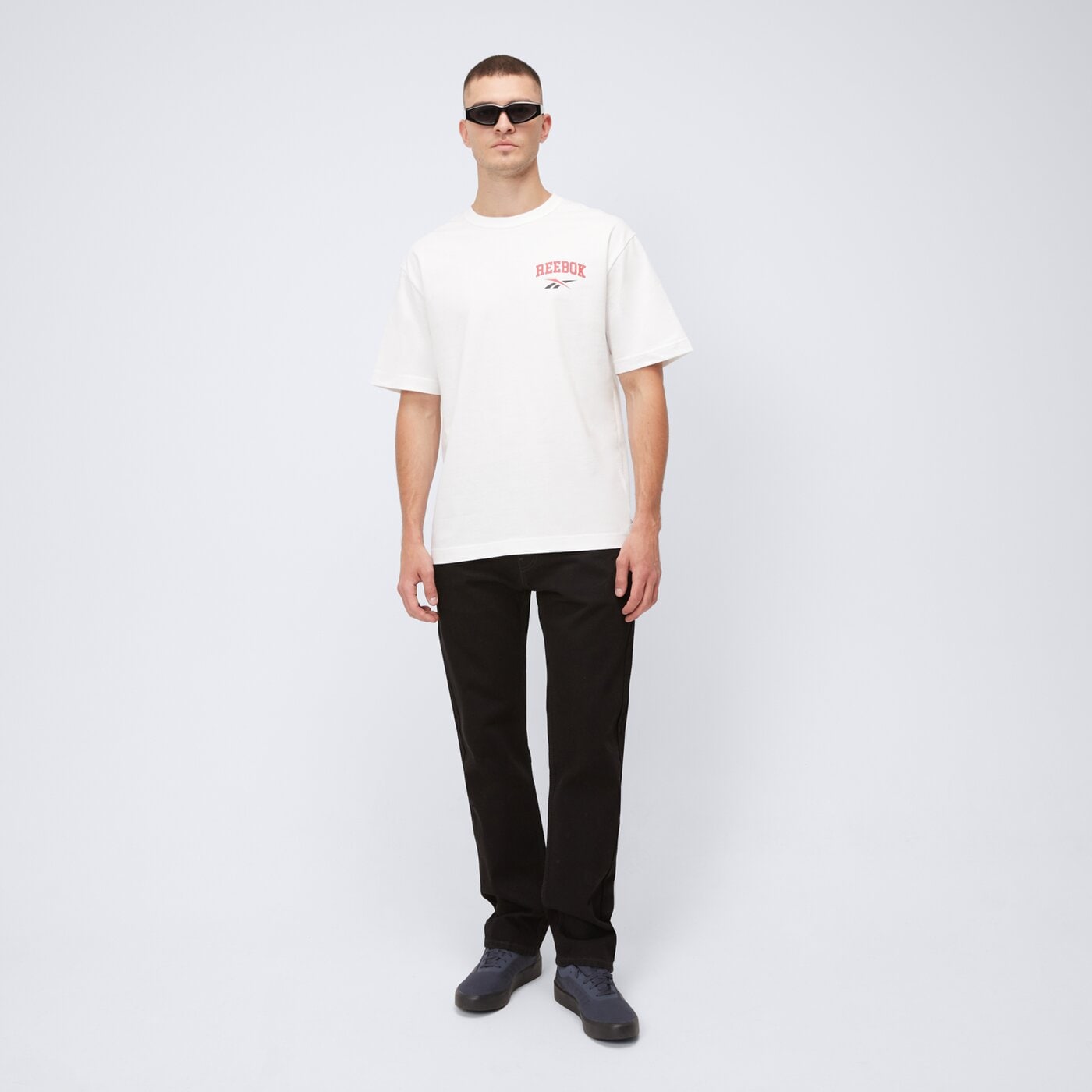 Koszulka męska REEBOK T-SHIRT GS HS GUARANTEED TEE 100218838 kolor biały