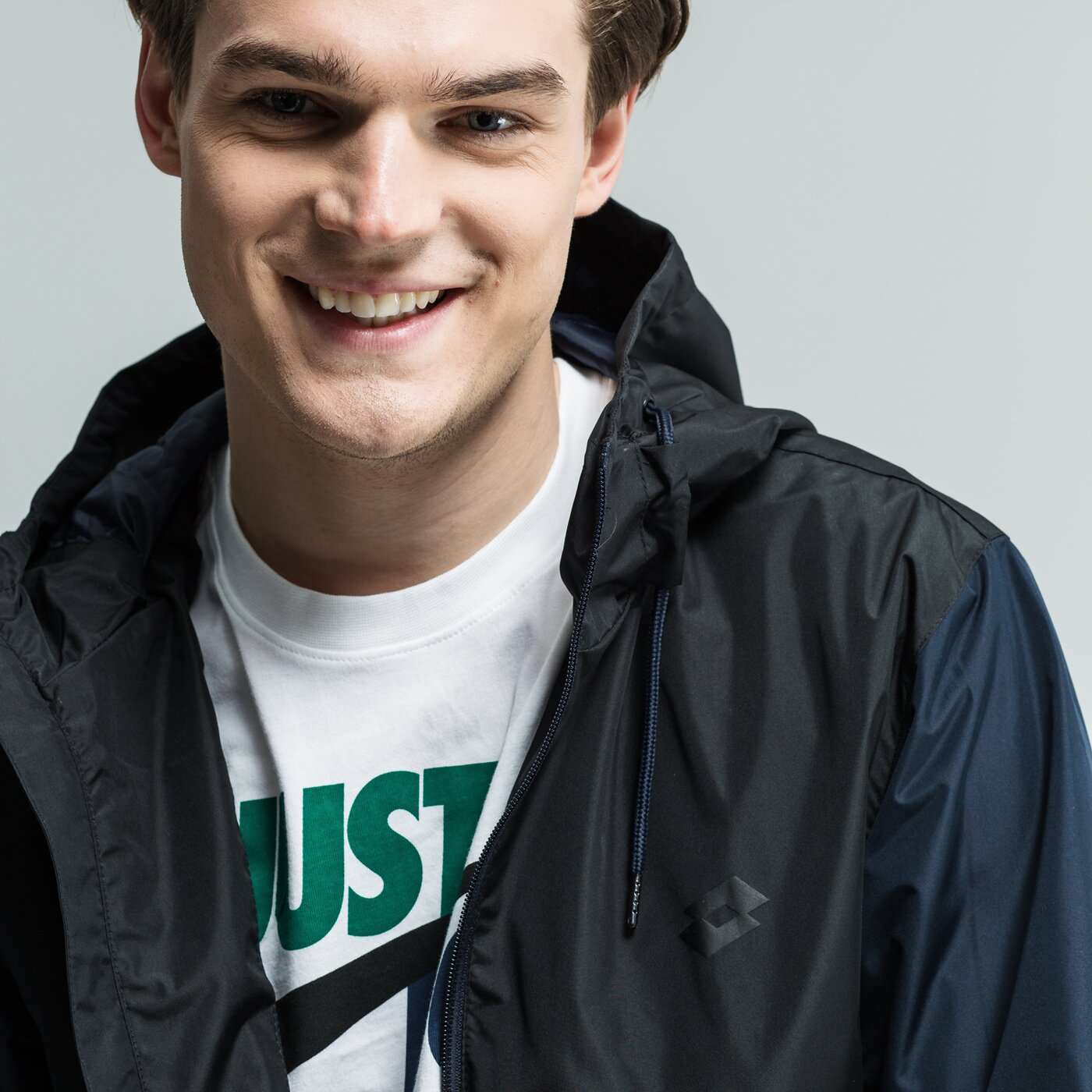 Kurtka przejściowa męska LOTTO KURTKA CAPACCIO lo19kum19002 kolor granatowy