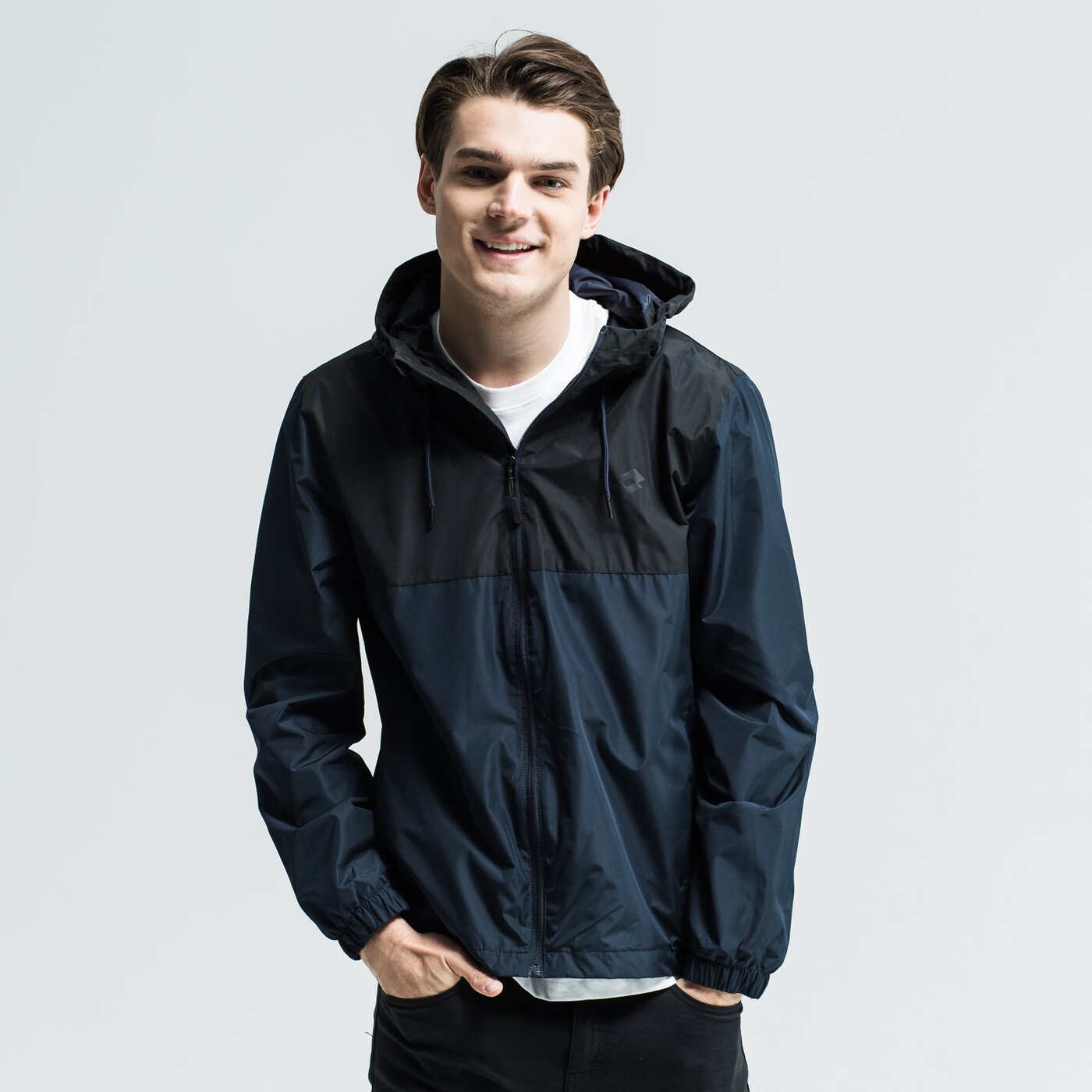 Kurtka przejściowa męska LOTTO KURTKA CAPACCIO lo19kum19002 kolor granatowy