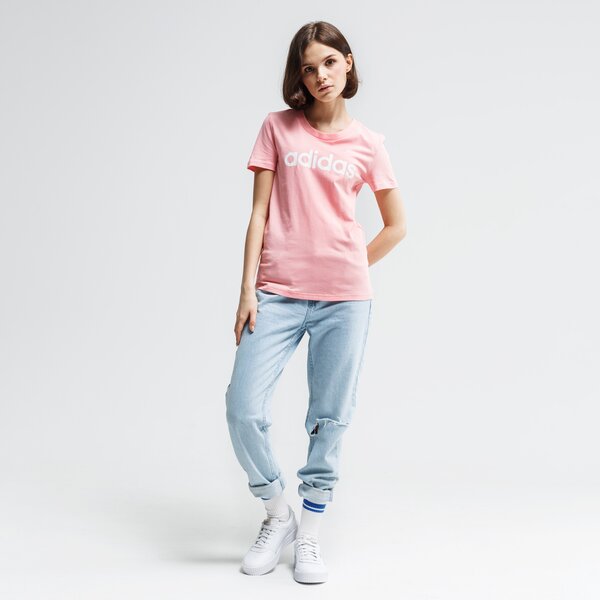 Koszulka damska ADIDAS T-SHIRT W E LIN SLIM fm6423 kolor różowy