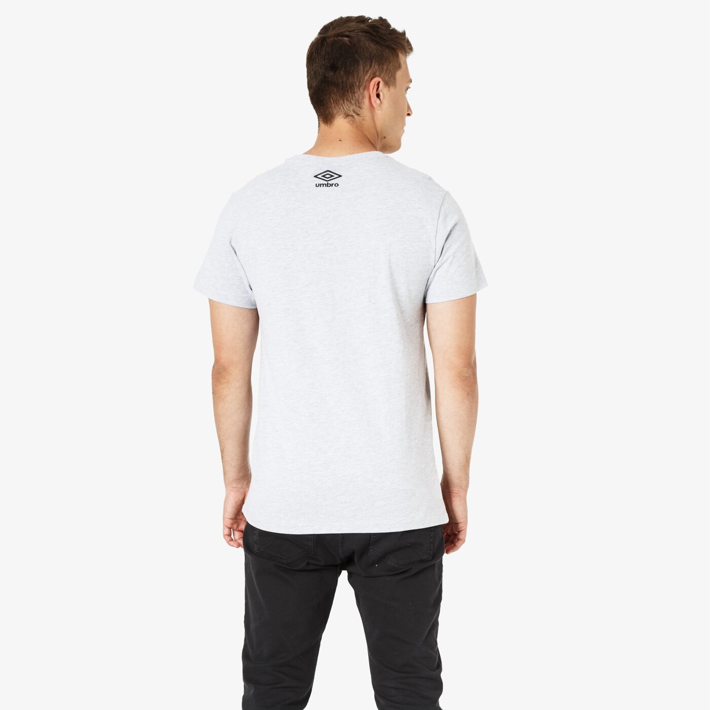 Koszulka męska UMBRO T-SHIRT SS RESULT ul38tsm56002 kolor szary