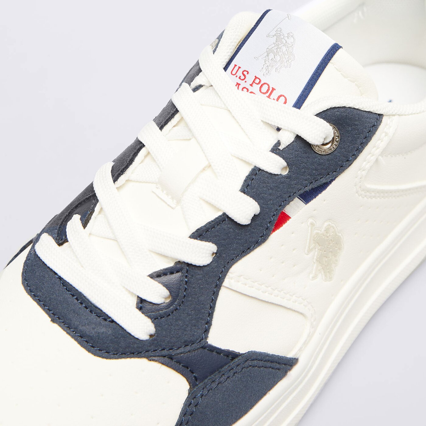 Buty sportowe męskie U.S. POLO ASSN. KOSMO001C kosmo001cwhidbl11 kolor biały