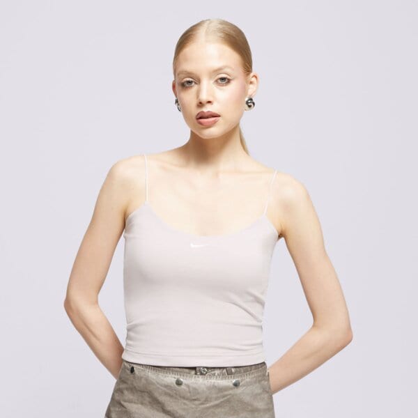 Top damski NIKE TOP W NSW NK CHLL KNT CAMI fn3685-019 kolor różowy