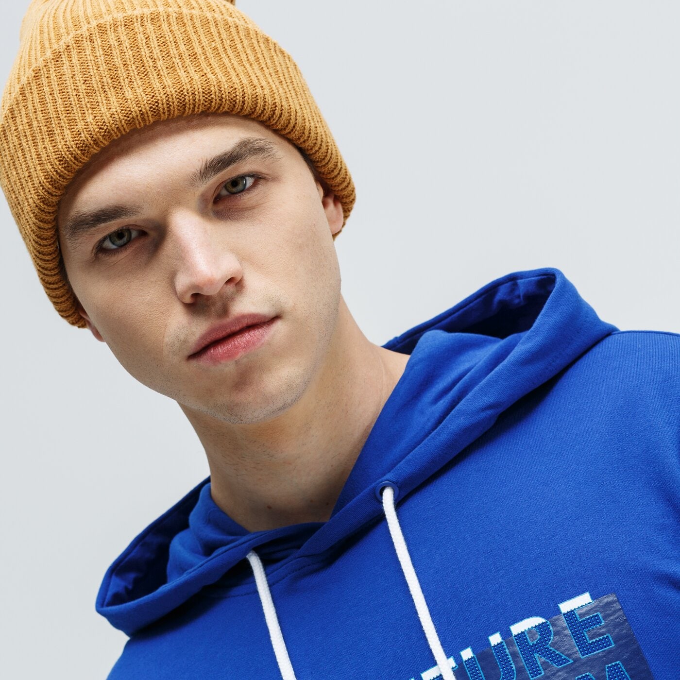 Bluza męska FEEWEAR BLUZA Z KAPTUREM GRIFFIN fw39blm28001 kolor niebieski