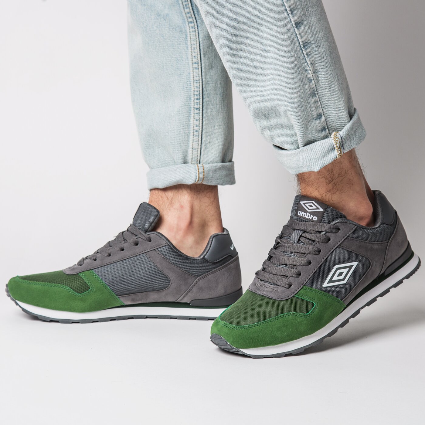 Buty sportowe męskie UMBRO BING umml121006 kolor szary