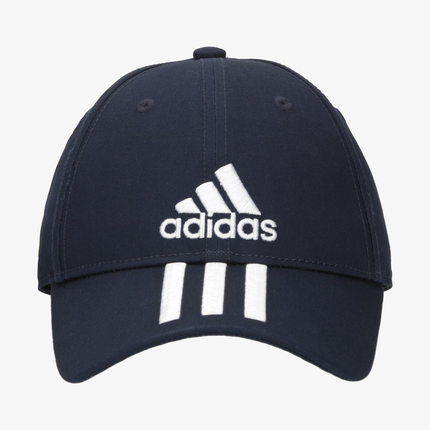 Czapka z daszkiem damska ADIDAS CZAPKA 6P 3S CAP COTTON du0198 kolor granatowy