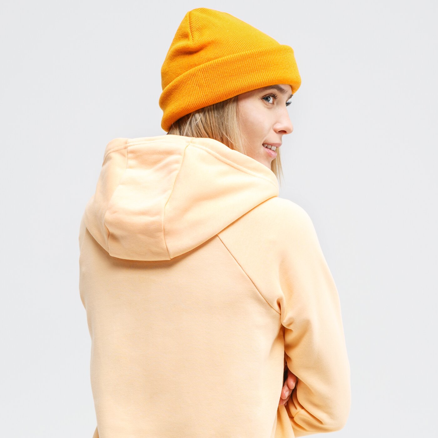 Bluza damska NIKE BLUZA Z KAPTUREM NSESSNTL PO FLC bv4124-734 kolor pomarańczowy