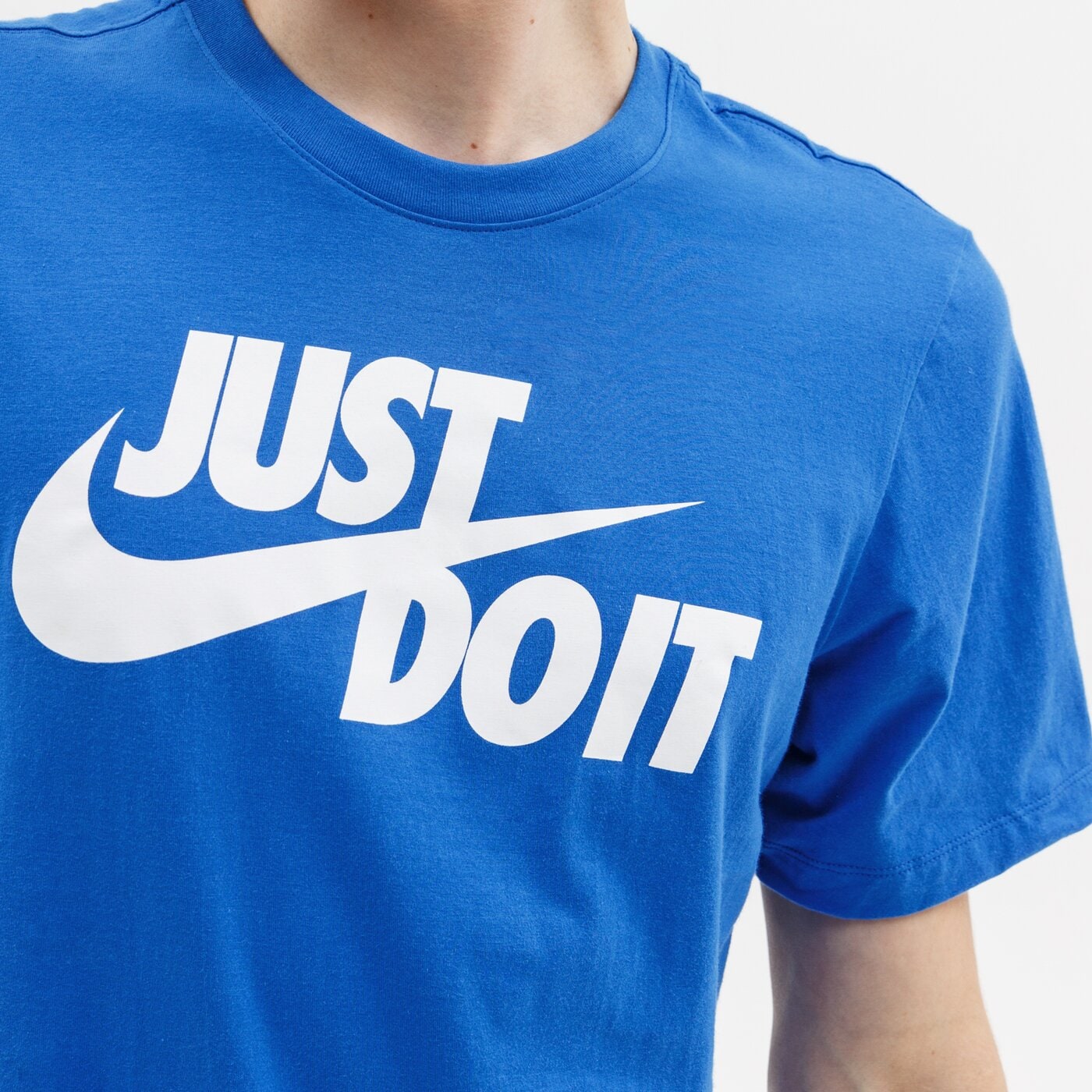 Koszulka męska NIKE T-SHIRT SPORTSWEAR JDI ar5006-480 kolor niebieski