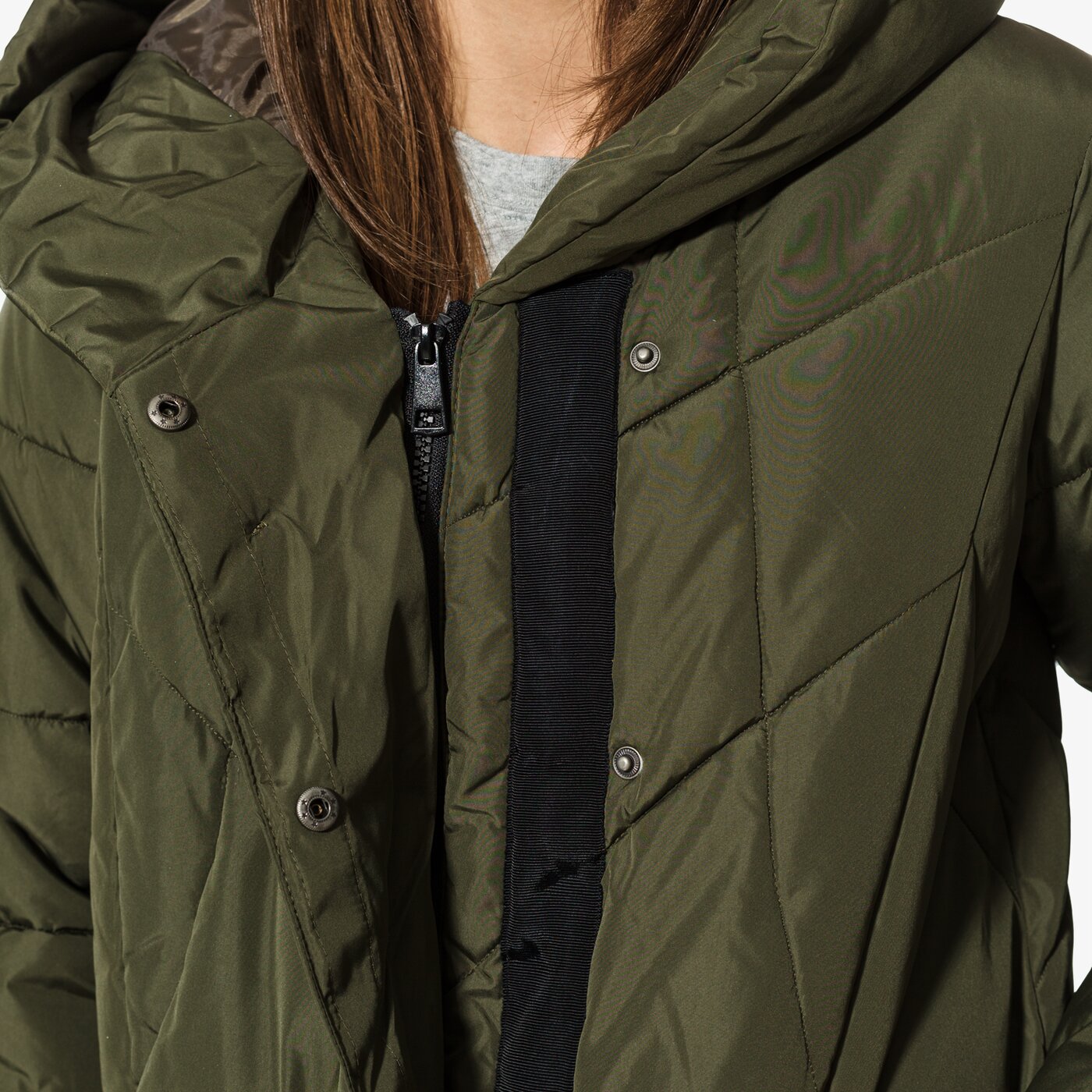 Kurtka zimowa damska FEEWEAR KURTKA MASHO fw37kud31001 kolor khaki