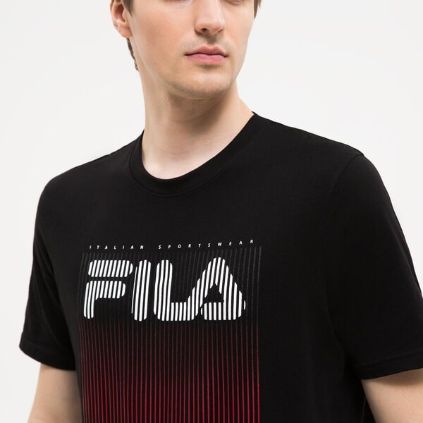 Koszulka męska FILA T-SHIRT CEDRICK fw22spm031000 kolor czarny