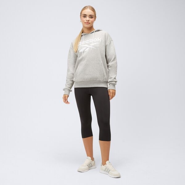 Bluza damska REEBOK BLUZA Z KAPTUREM RI BL FLEECE h54747 kolor szary