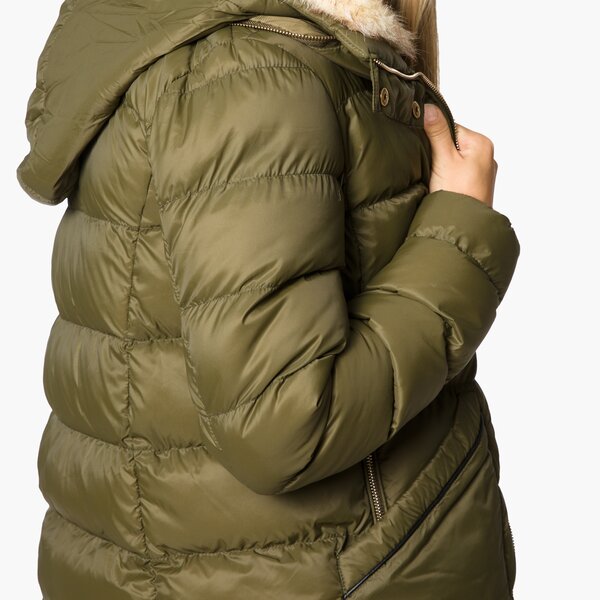 Kurtka zimowa damska FEEWEAR KURTKA ZUZI fw37kud24001 kolor khaki