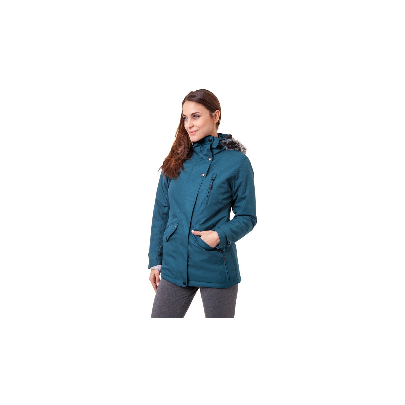 Kurtka zimowa damska FEEWEAR KURTKA FILADELFIA fw34kud01002 kolor niebieski