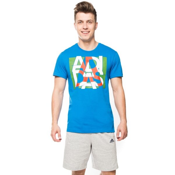 Koszulka męska ADIDAS T-SHIRT COUNTRY LINEAGE ai6040 kolor niebieski