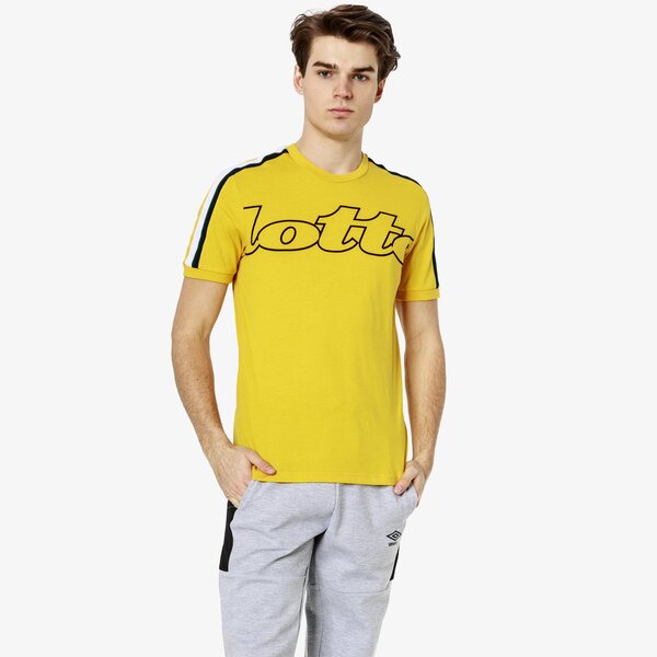 Koszulka męska LOTTO T-SHIRT SS ATHLETICA II STP JS 210874-1ex kolor żółty