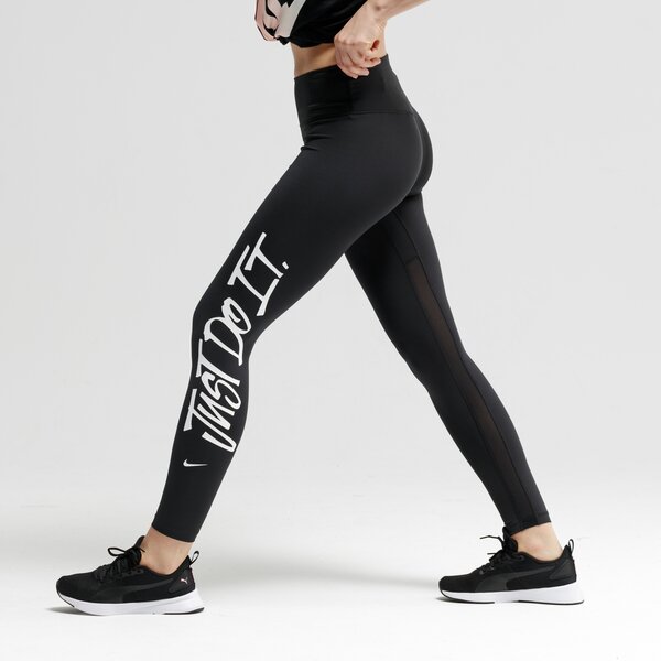 Spodnie dresowe damskie NIKE LEGGINGS W NK ALLIN JDI GRX ar7558-010 kolor czarny