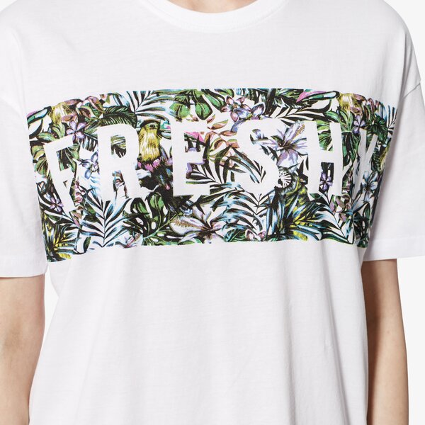 Koszulka damska FEEWEAR T-SHIRT SS JUNGLE fw18tsd26001 kolor biały