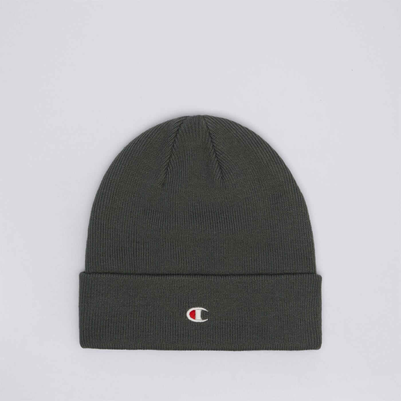 Czapka zimowa damska CHAMPION CZAPKA BEANIE 802406gs510 kolor zielony