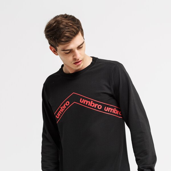 Bluza męska UMBRO BLUZA SYVARI ul39blm21002 kolor czarny