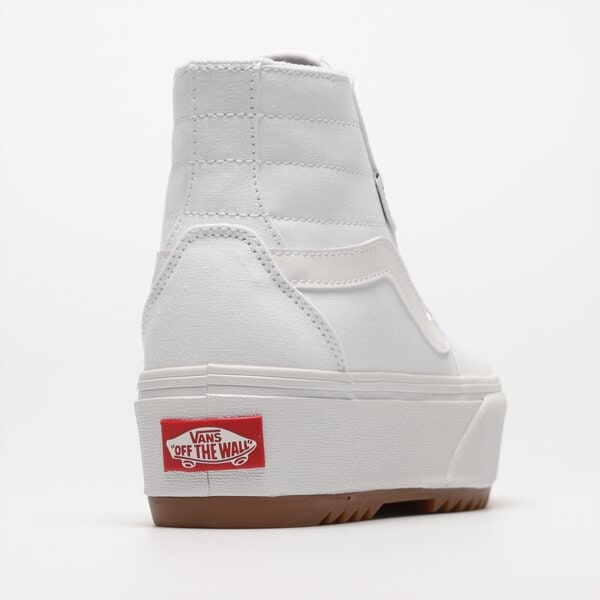 Buty sportowe damskie VANS FILMORE HI TAPERED PLATFORM ST vn0a5jlgwht1 kolor biały