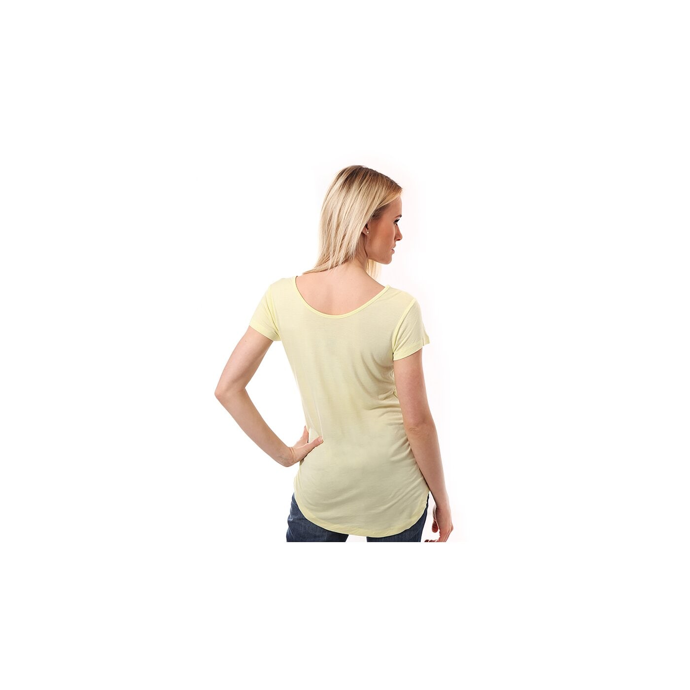 Koszulka damska FEEWEAR  T-SHIRT ESTER fw14tsd17001 kolor żółty