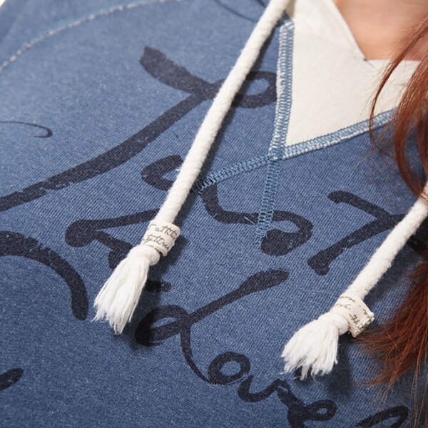 Bluza damska LOTTO BLUZA SWEAT SIBYL FT HD r3599 kolor niebieski