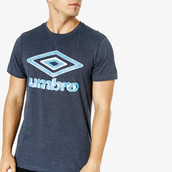 Koszulka męska UMBRO T-SHIRT SS POWERFUL ul38tsm40002 kolor granatowy