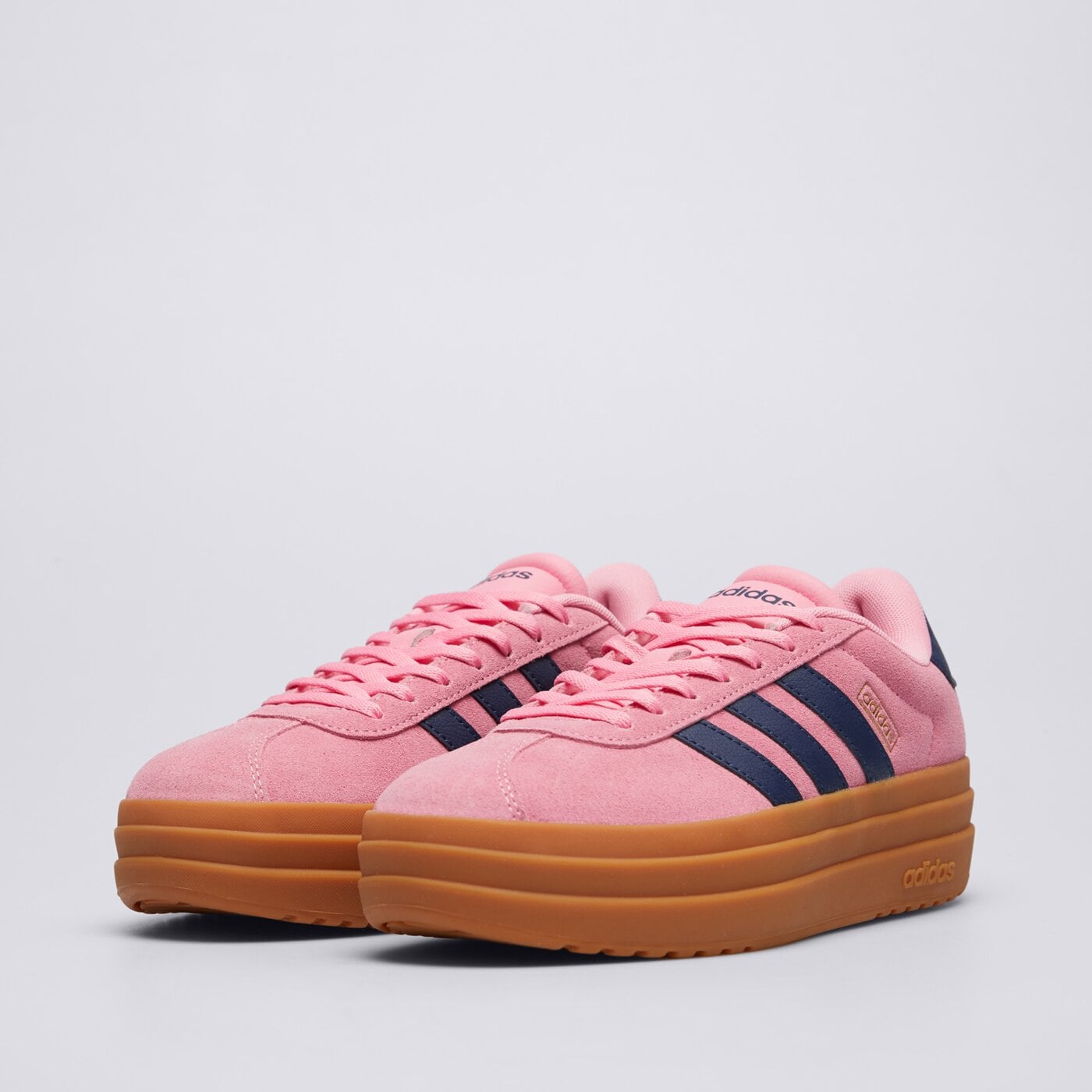 Buty sportowe damskie ADIDAS VL COURT BOLD ji1789 kolor różowy