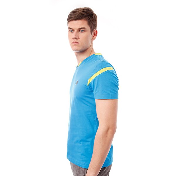 Koszulka męska LOTTO T-SHIRT TYLER VN q8974 kolor niebieski
