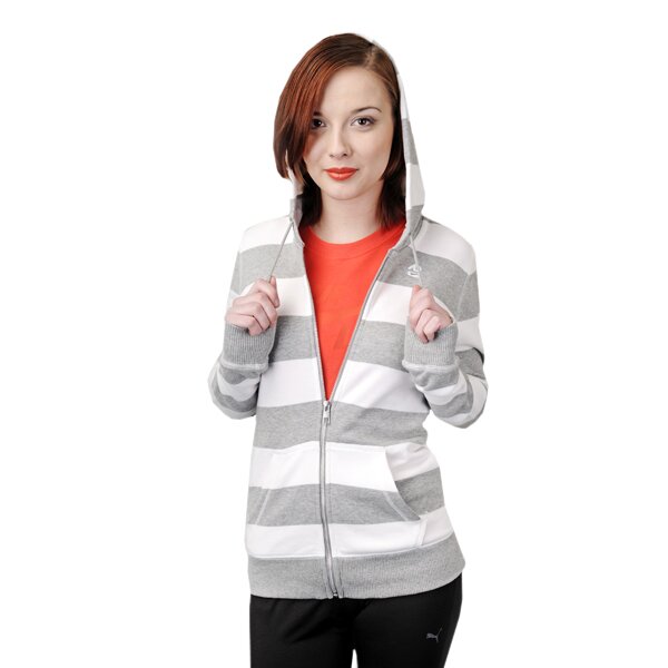 Bluza damska NIKE BLUZA SQUAD   FT YD STRIPE FZ HOODY 402750100 