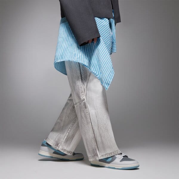 Buty sportowe męskie NIKE DUNK LOW RETRO hf5441-001 kolor szary