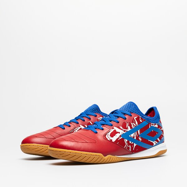 Buty piłkarskie męskie UMBRO SALA COURT 81774u-ldg kolor czerwony