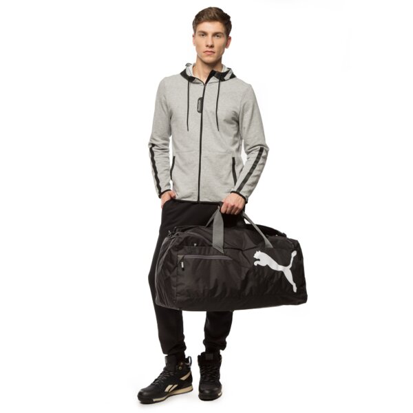 Torba sportowa damska PUMA TORBA FUNDAMENTALS SPORT M 07339501 kolor czarny