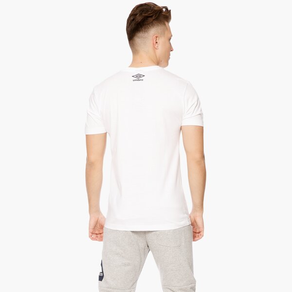 Koszulka męska UMBRO T-SHIRT LIBERO ul17tsm18001 kolor biały