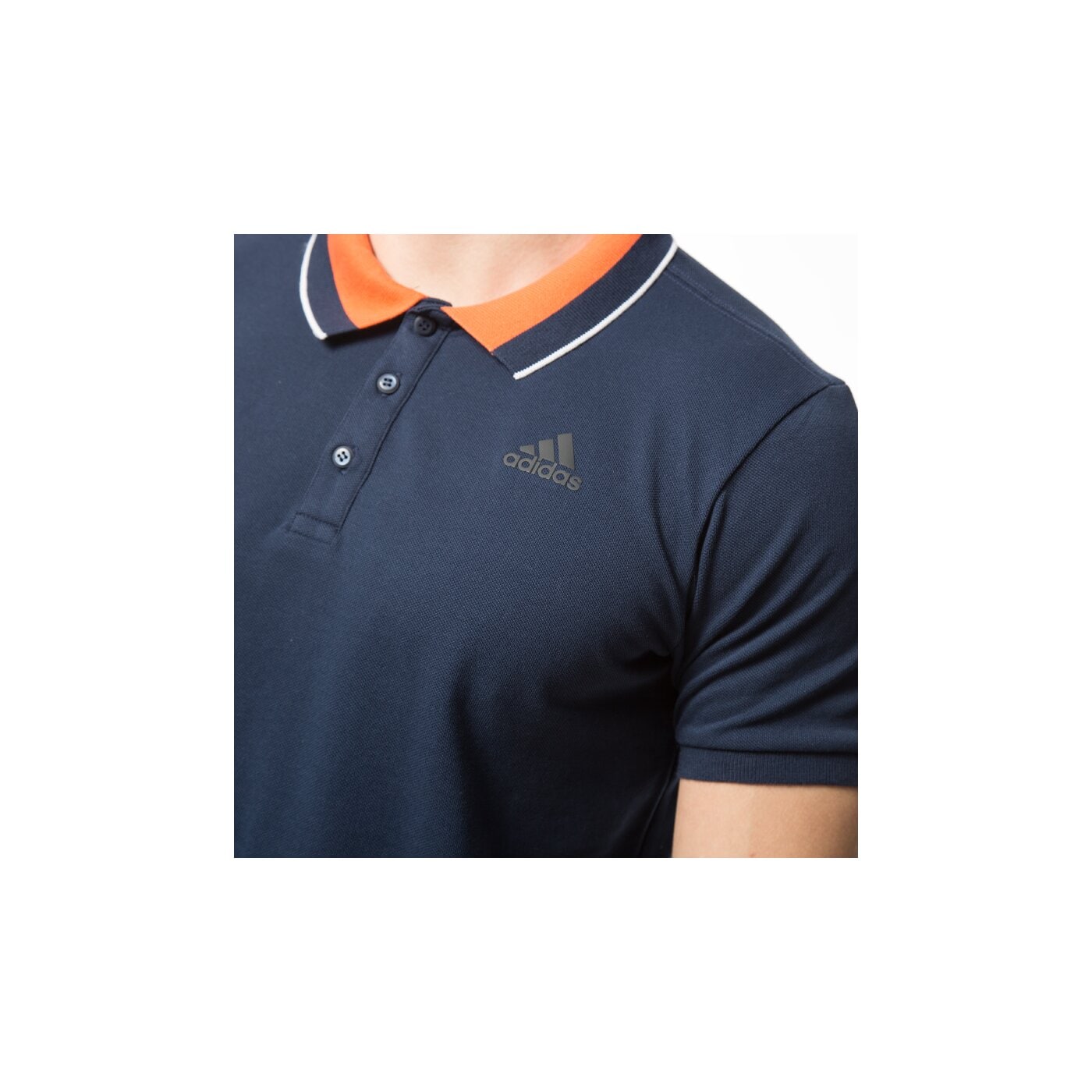 Koszulka polo męska ADIDAS POLO ESS POLO s12884 kolor granatowy