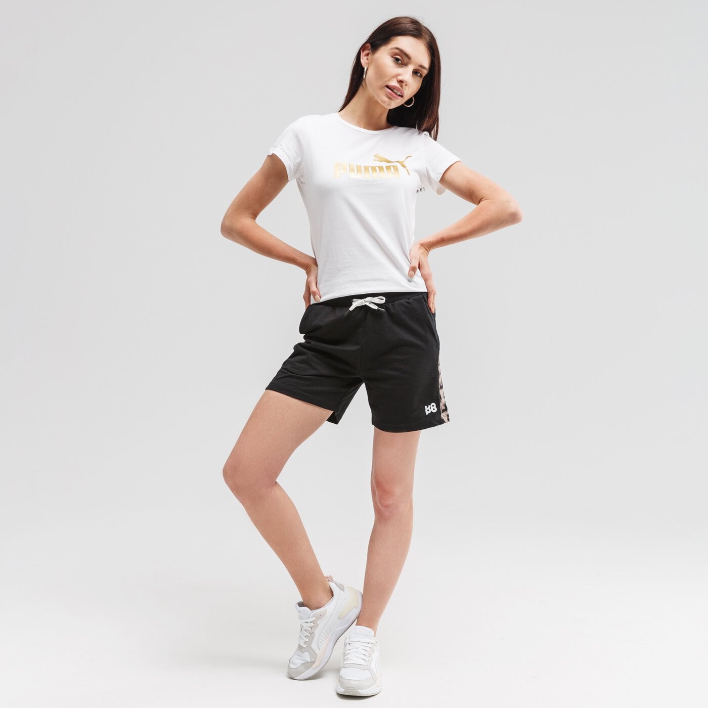 Spodenki damskie UP8 SZORTY TAIF up120szd04002 kolor czarny