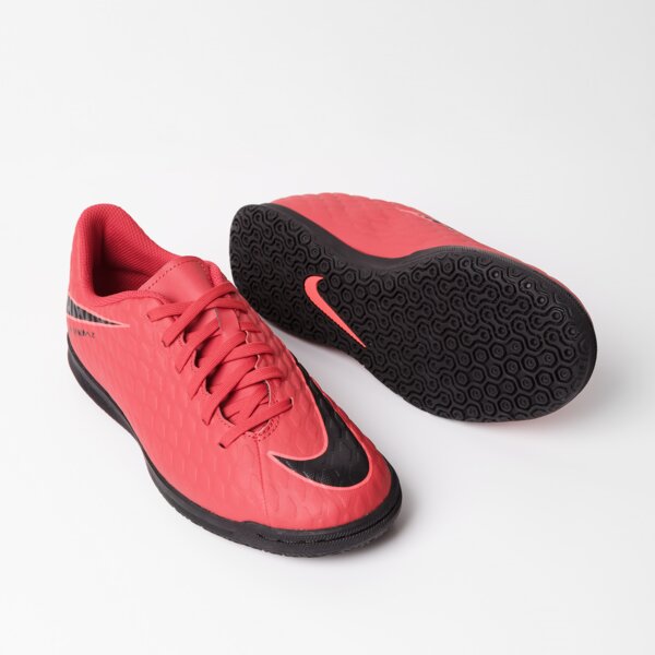 Buty piłkarskie dla dzieci NIKE JR HYPERVENOMX PHADE III IC 852583-616 kolor czerwony