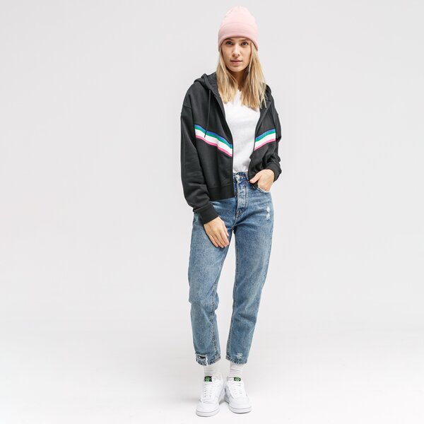 Bluza damska NIKE BLUZA ROZPINANA Z KAPTUREM NSHRTG FZ FLC cu5902-010 kolor czarny