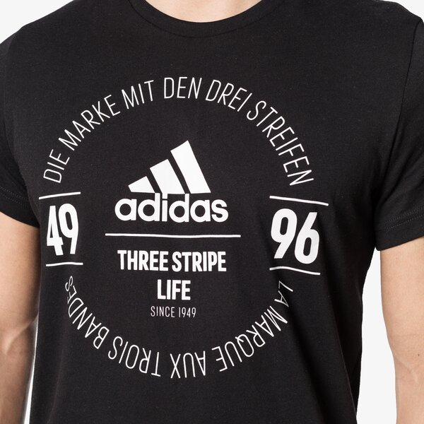 Koszulka męska ADIDAS T-SHIRT SS LOGO TEE bk2801 kolor czarny