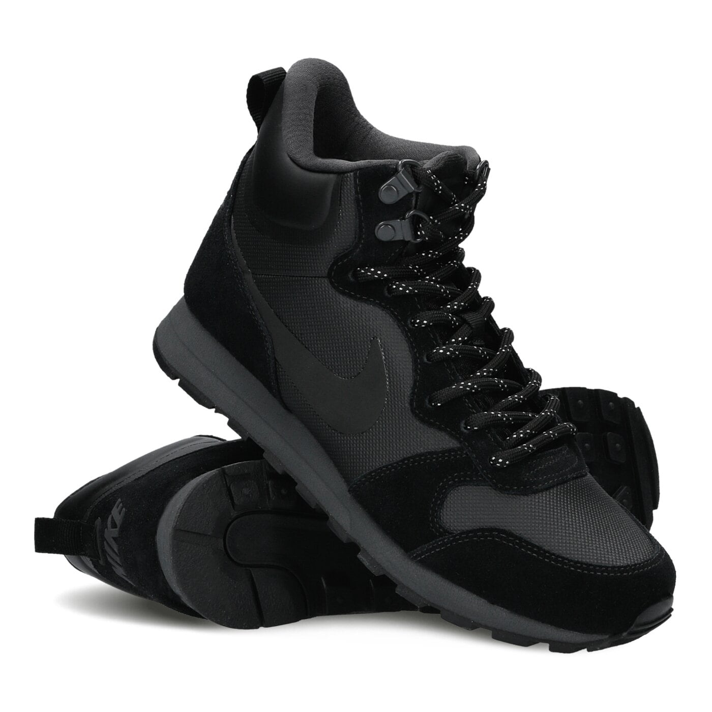 Buty sportowe damskie NIKE WMNS MD RUNNER 2 MID PRM 845059001 kolor czarny