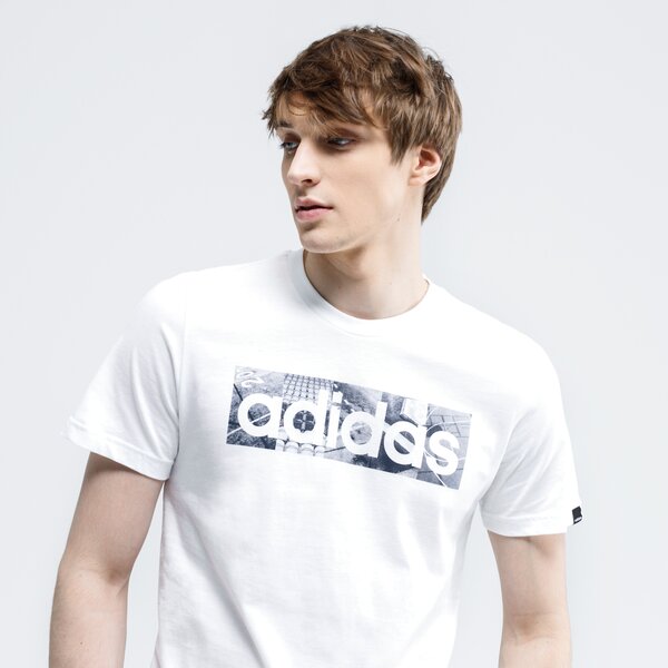 Koszulka męska ADIDAS T-SHIRT M BXD PHOTO T fm6236 kolor biały