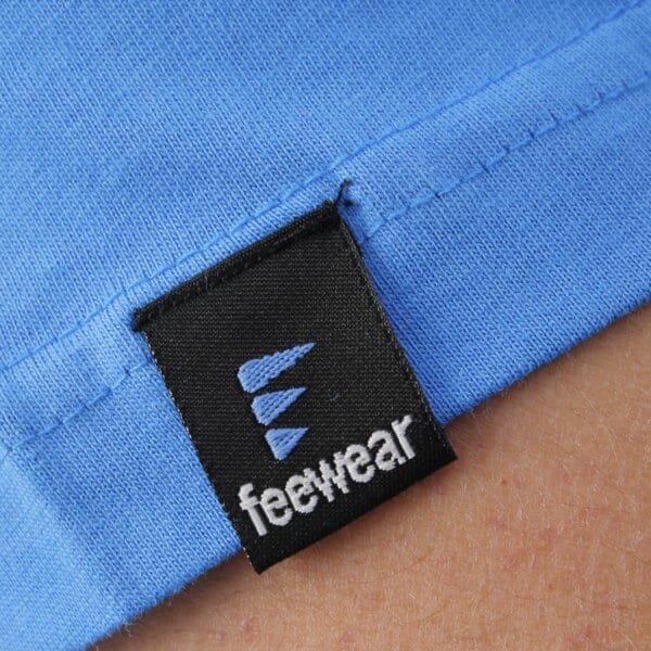 Koszulka męska FEEWEAR T-SHIRT SS ZAMUR LIGHT BLUE fw12tsm04460 kolor niebieski