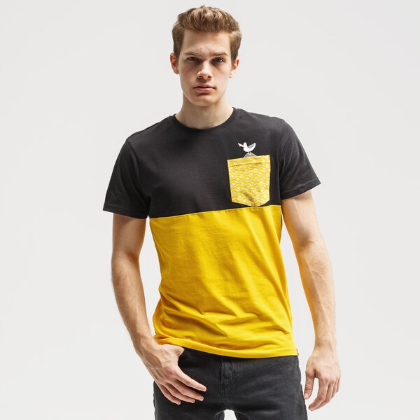 Koszulka męska UP8 T-SHIRT DABBY up120tsm21001 kolor żółty