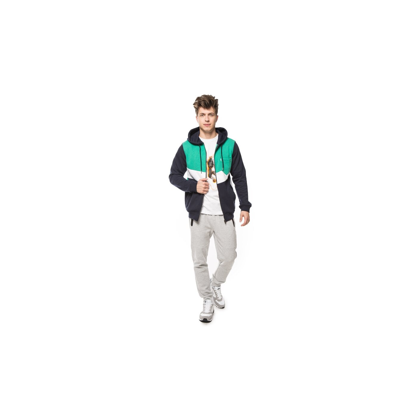 Bluza męska LOTTO BLUZA TRIK lo16blm02001 kolor granatowy
